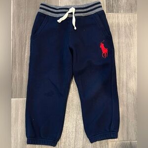Polo by Ralph Lauren Kids Navy Joggers 4T